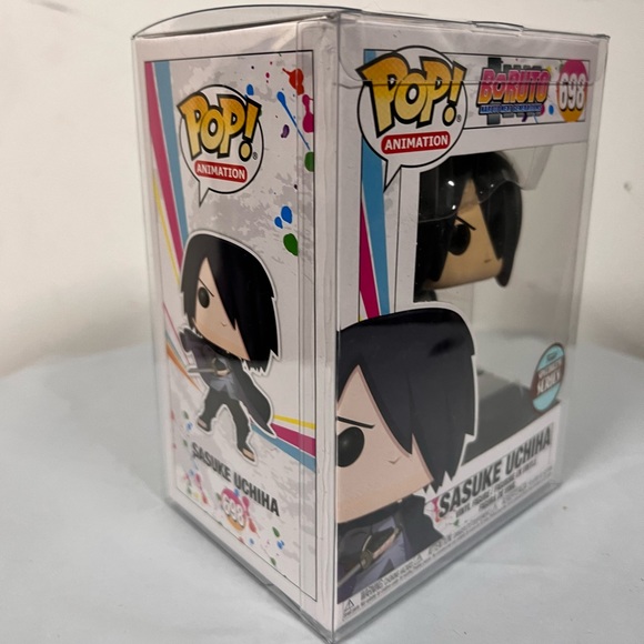 Funko Pop! Boruto: Naruto Next Generations - Sasuke Uchiha with Missing Arm #698 - Picture 5 of 7